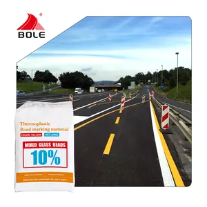 White Yellow Thermoplastic hot melt road marking paint paint for highway and city road