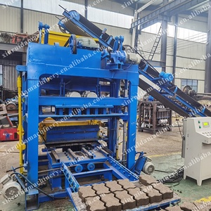Máquina de Fabricación de Bloques Huecos de Alta Durabilidad, Totalmente Automática, para Fabricación de Ladrillos de Pavimento y Bloques de Hormigón Intertrabados - Product Image 3