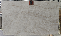 Dalles de quartzite Taj Mahal blanches naturelles du Brésil, très demandées, pour plans de travail, dalles de marbre Taj Mahal
