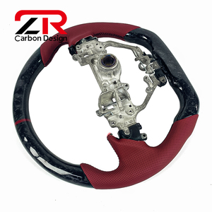 Accesorios de Mejora para <span class=keywords><strong>Lexus</strong></span> RX ES, para RX300 350 450 HL ES200 <span class=keywords><strong>250</strong></span> 300 <span class=keywords><strong>H</strong></span>, Volante Deportivo Personalizado de Cuero y Fibra de Carbono - Product Image 3