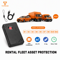 Traceur GPS sans fil pour véhicules utilitaires et camions, avec protection d'actifs de flotte de location, contrôle par SMS, large couverture LTE B1 B2 B3 B4 B5 B7 B8 B28 B66