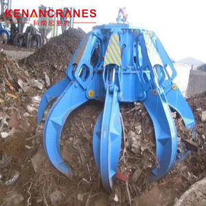 Grue à poutre suspendue avec grappin électro-hydraulique à peau d'orange <span class=keywords><strong>pour</strong></span> le traitement des déchets - Product Image 3