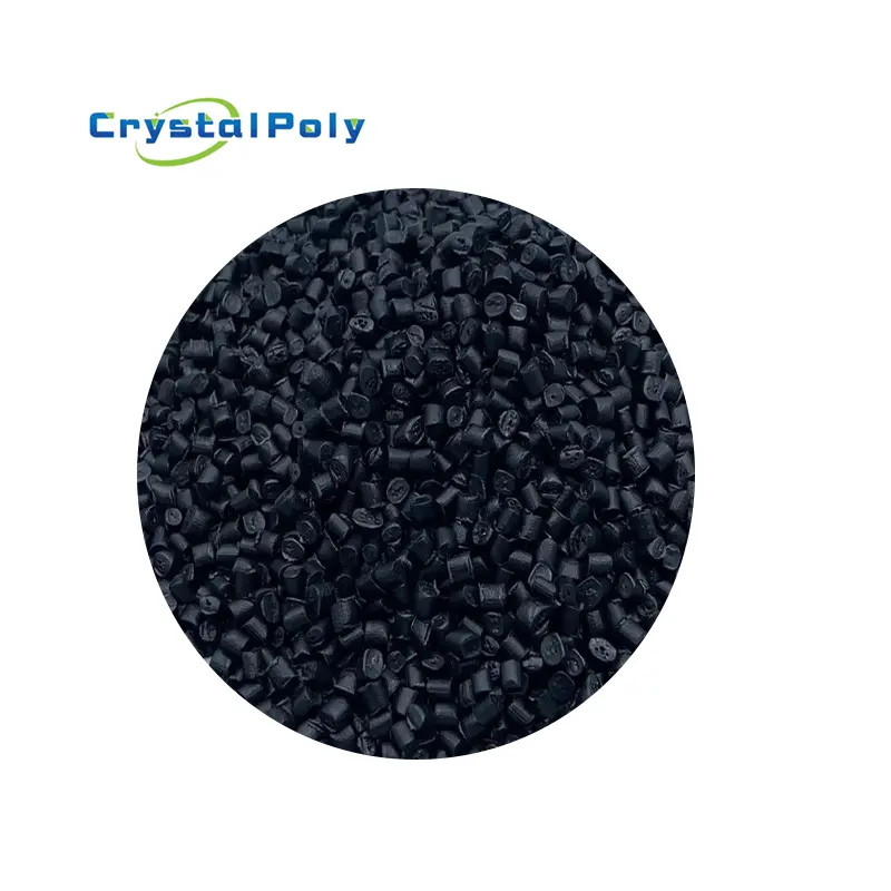 Hdpe Raw Material Fornecedor Hdpe Pe 100 Black Blow Grade Grânulo Virgem Hdpe Grânulos