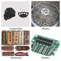 Yingba Carbure De Tungstène PCB Cnc Maïs Dents Routeur Bits Nano Revêtement Circuits Imprimés En Fiber De Carbone Coupe Fraise