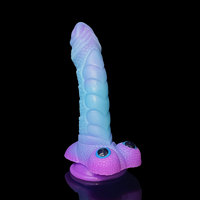 Stimulateur vaginal du point G, stimulateur de prostate masculine, pénis d'éléphant, dildo anal animal, dildo en silicone souple, énorme dildo monstre dragon pour femmes