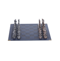 Échecs en alliage thème guerre civile antique 3.5"