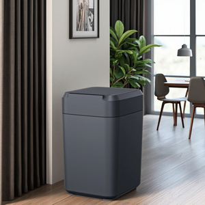 <span class=keywords><strong>Poubelle</strong></span> <span class=keywords><strong>à</strong></span> couches pour bébé de 17 L avec technologie de capteur automatique pour une utilisation en intérieur dans la salle de bain, le bureau et la chambre - Product Image 5