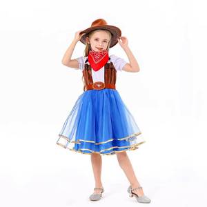 Costume de princesse western pour enfants de haute qualité pour le Nouvel An, robe de cosplay pour filles, performance sur scène - Product Image 4