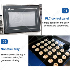 ORME Petite Machine De Fabrication Des Biscuit Mini Plc Control Rotary Drop Cookie Depositor Machine - Product Image 4