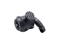 Boîtier de filtre à air noir cylindrique pour moteur avec tuyau d'admission flexible – Pièces de filtre automobile
