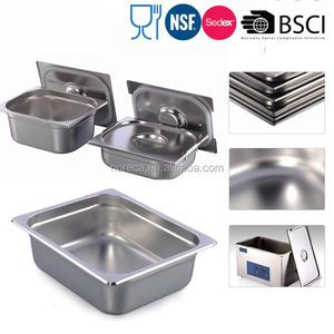 عالية الجودة الاتحاد الأوروبي الفولاذ المقاوم للصدأ GN عموم الصناعية نظافة الحاويات/خزانات لل ماكينة بالموجات فوق الصوتية - Product Image 3