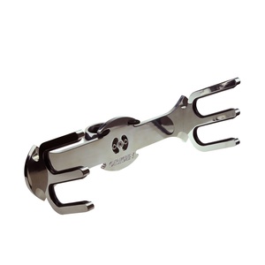Support de ski nautique en aluminium sans angle, pour montage vertical/horizontal/incliné, avec pieds de tour polis, pour bateau - Product Image 1
