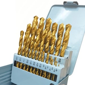 Máy khoan xoắn thép tốc độ cao mạ titan mũi khoan đa năng với thân tròn cho các ứng dụng đa năng-001 - Product Image 5