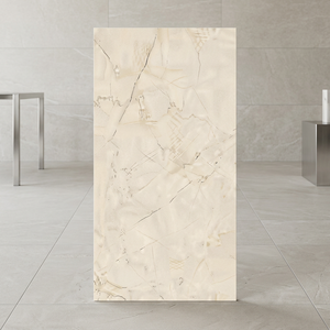 Azulejos de Porcelana Esmaltada con Aspecto de Mármol Beige Forever, 600x1200mm, Azulejos Modernos para Piso y Pared, Premium - Product Image 2