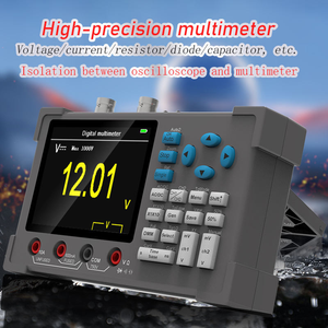 DSO3D12 Multifunktionales Zweikanal 3-in-1 120MHz 250MSa/s Abtastrate 3,2-Zoll-Oszilloskop Multimeter Signalgenerator - Product Image 2