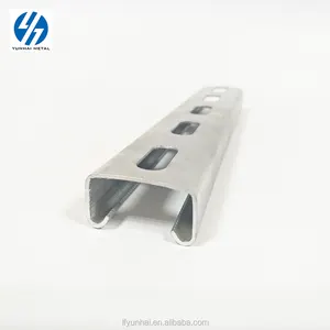 41mm Aluminum Channel Styles C Channel Steel 41x41 For Electrical And Mechanical Support Systems