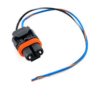 Conectores de Cable Eléctrico Impermeables IP66 de 2 Pines, Circulares, de Acero Inoxidable y Cerámica, Accesorios con Corriente Nominal de 6A/10A