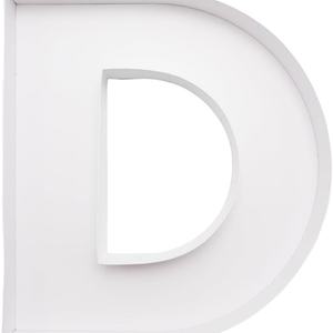 Caja Decorativa Rellenable en Forma de D de Cartón de 12 Pulgadas ZIJRXQ, Apta para Alimentos, para Charcutería - Product Image 2