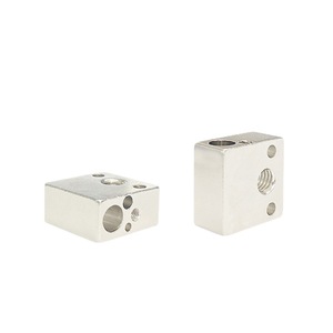 Bloc chauffant en cuivre haute température Ender3, kit d'extrusion pour imprimante 3D CR10 avec capteur PT100 pour assemblage DIY - Product Image 5
