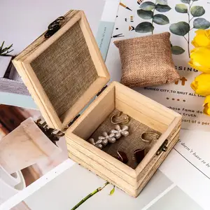 Factory Best-selling Wholesale Wooden Storage Boxes Various Styles And Sizes Of Wooden Storage Boxes With Lids And Hinges