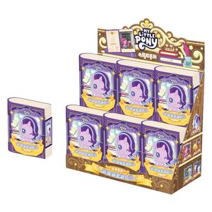 Caja de 8 Figuras Coleccionables AULDEY My Little <span class=keywords><strong>Pon</strong></span> Mochi - Friendship Classroom, Caja Sorpresa con Figuras que Brillan en la Oscuridad - Product Image 1