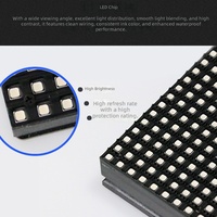 Módulo LED SMD para Exteriores P5 P6 a Todo Color, Panel de Pantalla de Video de 64x32 Puntos, IP67 Resistente al Agua, Garantía de 3 Años