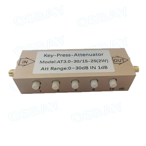 Bộ Suy Giảm Điều Chỉnh Được Nút Nhấn Loại Bước 30dB 2W 5W 3G <span class=keywords><strong>SMA</strong></span> N Bộ Suy Giảm Biến Tần RF Loại Nhấn Phím 30dB - Product Image 2