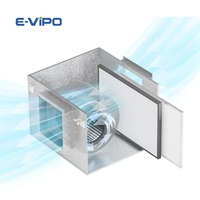Système de ventilation à flux simple VMC à flux unidirectionnel, ventilation d'air frais, flexible, économie d'énergie, installation facile, ERV CVC