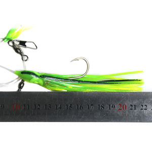 Señuelo de pesca de pulpo y calamar, cebo blando de silicona, anzuelo biónico para pesca en barco, señuelo de agua salada YJ-L-95 - Product Image 3
