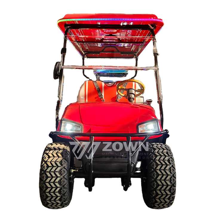 2024 new 8seat offroad electric golf cart with front bumper
