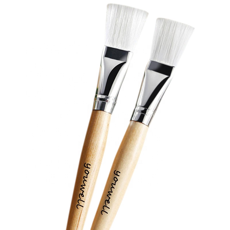 Одиночные Силиконовые кисти для маски для лица, гибкая грязевая маска, аппликатор, кисть для женской красоты