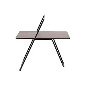 Wholesale New Design MDF Metal Leg Folding Dining Table/Coffee Table Modern