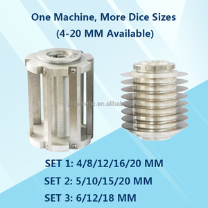 CHD100 Cortadores <span class=keywords><strong>de</strong></span> Verduras Industriales y Comerciales Máquina para Rebanar y Cortar <span class=keywords><strong>Papas</strong></span> en Dados y para Ensaladas - Product Image 4