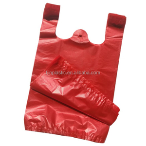 Bolsa de Plástico Tipo Camiseta con Impresión de Logotipo, Bolsa de Basura de Plástico Biodegradable, Bolsas de Plástico Tipo Camiseta Económicas - Product Image 3