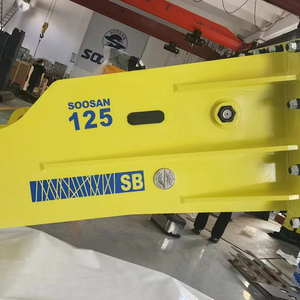 SB125 New Box Type Hydraulic Breaker Bearing Motor Core Construction Mining Engine with Chisel Breaker Hammer - Product Image 1
