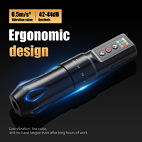 Machine à tatouer sans fil/rotative professionnelle XNET 2400mAh, course réglable de 2,0 à 4,2 mm, pour artistes de l'art corporel