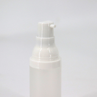 Flacons cosmétiques sans air en PP givré de luxe personnalisables, flacons de sérum pour soins du visage, flacons de lotion vides, contenants sous vide de 20 ml, 30 ml, 50 ml
