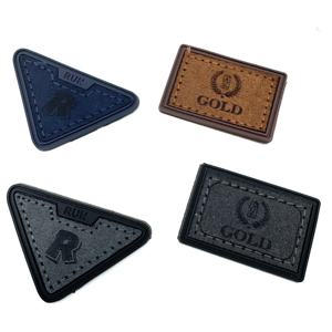 תגית רקומה בהתאמה אישית, תלת מימד, מעור PVC, לתפירה על כובעים ובגדים - Product Image 3