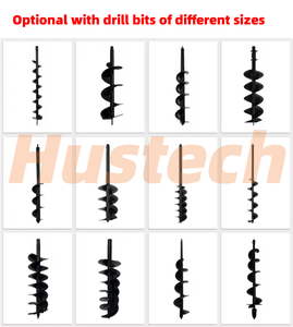 Industriële Kwaliteit 63cc Hydraulische Aarde Vijzel Boren Diy Metalen Gat Digger Met Motor Aandrijving Graafmachine - Product Image 2