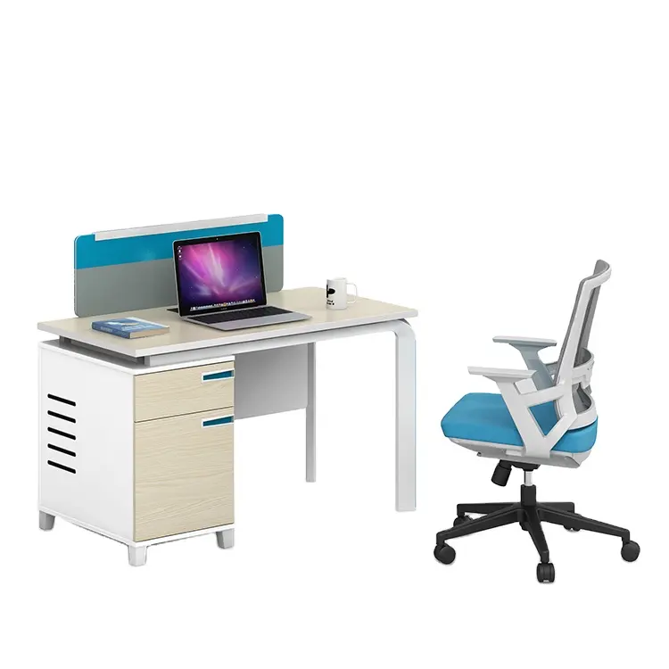 Mobiliário comercial geral uso 1 funcionário estação de trabalho escritório mesa de uso específico tabela de escritório retangular