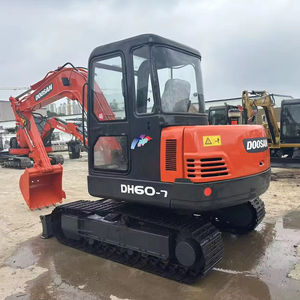 Excavadora Usada Doosan DH60-7 DH55 DH70 de Buen Rendimiento, Máquina Excavadora Pequeña de 6 Toneladas en Venta, Pocas Horas de Trabajo, EPA, Gran Oferta - Product Image 1