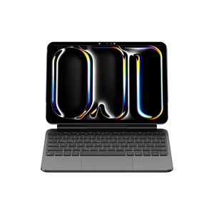 Funda Inteligente 2024 para iPad Pro 11/13, Funda con Teclado Mágico Inalámbrico de Aleación de Aluminio con Retroiluminación RGB para iPad Air 11/13 - Product Image 2
