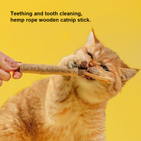 Jouets à mâcher pour chat en bois certifié FSC, écologiques, entièrement naturels, intelligents et mignons, pour chatons et mâcheurs agressifs, adaptés aux animaux de compagnie