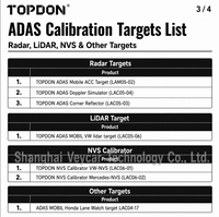 Simulador Doppler TOPDON ADAS LAC05-04, Herramienta de Calibración de Radar