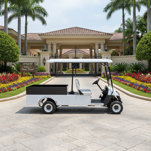 Carro Eléctrico Club Car 72V con Caja de Carga, Certificado DOT y EEC, 3-4 Asientos, Asientos Traseros Orientados hacia Adelante, Nuevo Diseño - Product Image 2