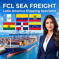 Chine, Costa Rica, République Dominicaine : Agent de transport maritime FCL, transitaire, service international de logistique de conteneurs