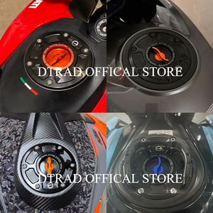 Tapa de Tanque de Combustible sin Llave de Aleación de Aluminio CNC para Motocicleta DTRAD, para <span class=keywords><strong>DUCATI</strong></span> <span class=keywords><strong>Multistrada</strong></span> <span class=keywords><strong>V4</strong></span>/V4S/Pikes Peak/RS V2 950/<span class=keywords><strong>1200</strong></span>/1260 Enduro - Product Image 2