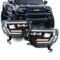 Conjunto de Faros LED al por Mayor para Toyota Tacoma 2012-2015, Luces de Proyección de Luz Alta y Baja DRL, Piezas de Repuesto para el Mercado de Accesorios