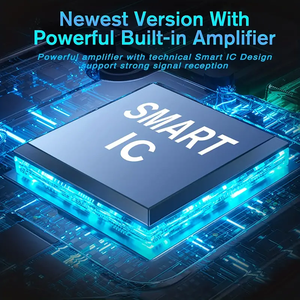 <span class=keywords><strong>Antenne</strong></span> <span class=keywords><strong>TV</strong></span> mobile DVB-T2, <span class=keywords><strong>amplificateur</strong></span> numérique intelligent HD intérieur, support mural en plastique - Product Image 6