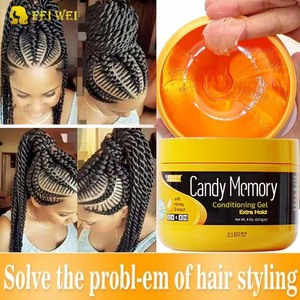 Peluquería profesional <span class=keywords><strong>de</strong></span> alta calidad Force SettingHair Neat Gel trenza acondicionado brillante cabello rizado Twist trenzado brillo - Product Image 3